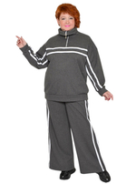 Толстовка с лампасами Дымка