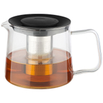 Чайник заварочный Mallony Skandi 600мл из боросиликатного стекла, с прямоугольной ручкой
