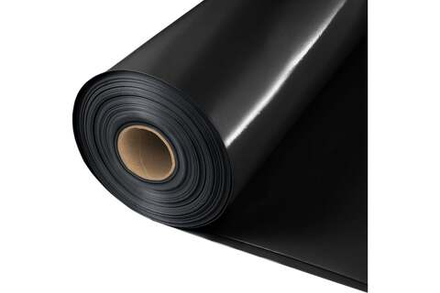 П/э пленка черная "Бюджет" рукав 1,5м(*2)*100м 150мкм