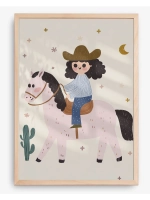 Постер для детской 30х40 см интерьерный