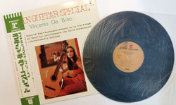 Винтажная виниловая пластинка LP Сборник Латинских Мелодий Jatin Guitar Special (Besame Mucho, Guantanamera, Historia De Un Amor) (Japan 1973)