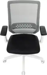 Кресло Бюрократ MC-W611N темно-серый TW-04 38-417 сетка/ткань крестов. пластик пластик белый