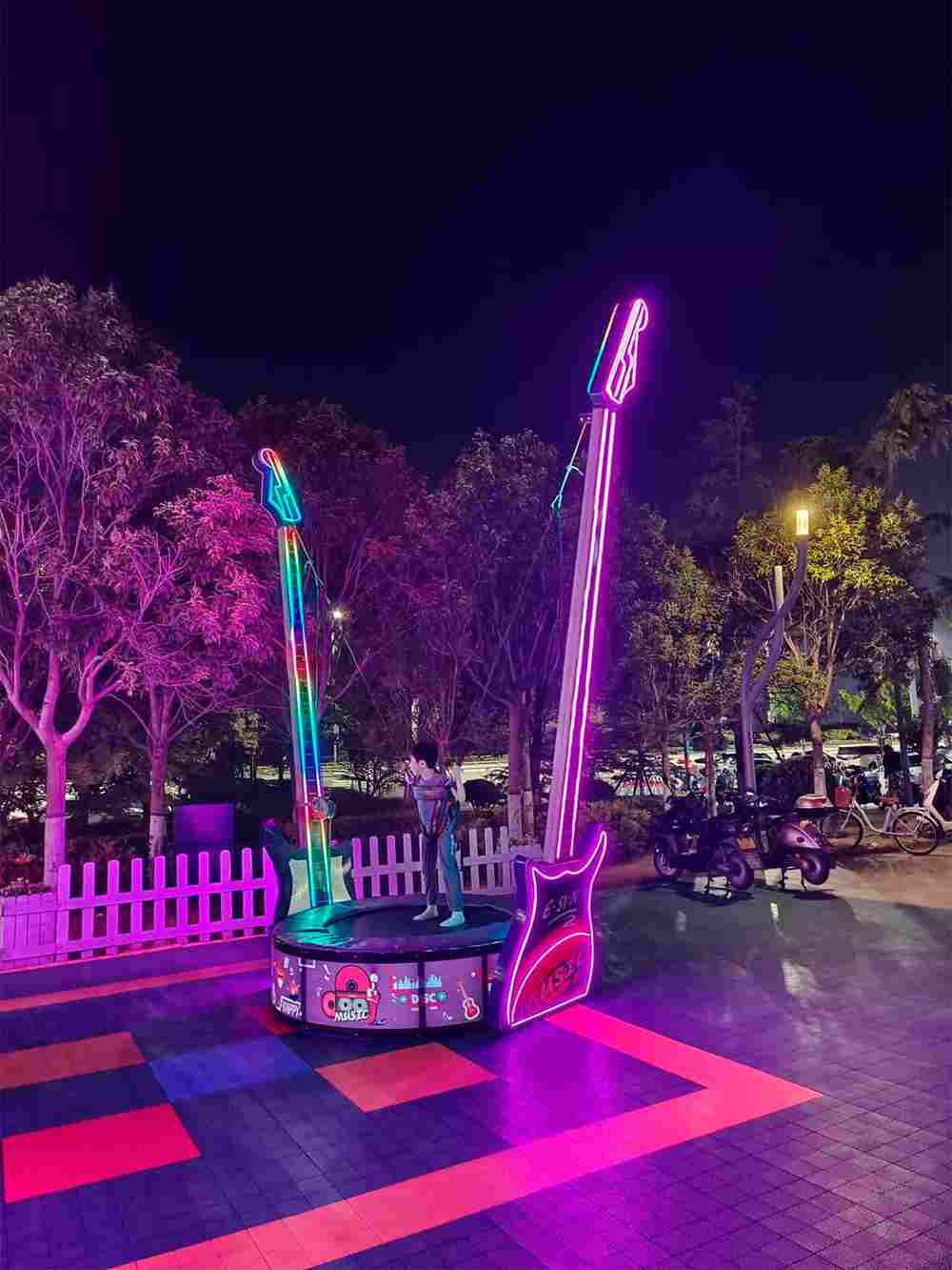 Банджи-батут «Rock’n’Jump», 1-местный, 2×2×4 м