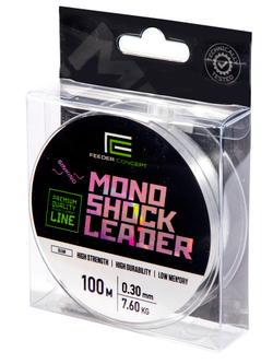 Леска монофильная Feeder Concept MONO SHOCK LEADER Clear 100/030