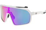 Спортивные очки GOG Okeanos / Matt White-Black / Polarized Purple-Green Lens