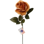 Искусственные цветы «FLOWERS MAGIC» 53см Роза золотая