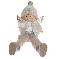 GAEM Фигурка декоративная "Ангел", L6 W4,5 H14 см, 2в.