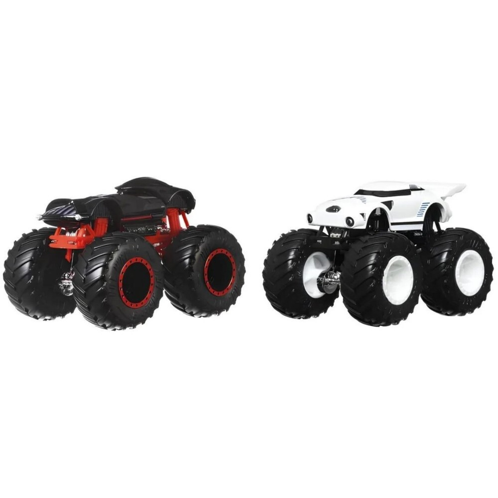 Hot Wheels - MONSTER TRUCKS Star Wars Metal Vehicles Darth Vader vs Stormtrooper 2-PAK HWN68 / артикул   FYJ64 HWN68  / GTIN 887961705430