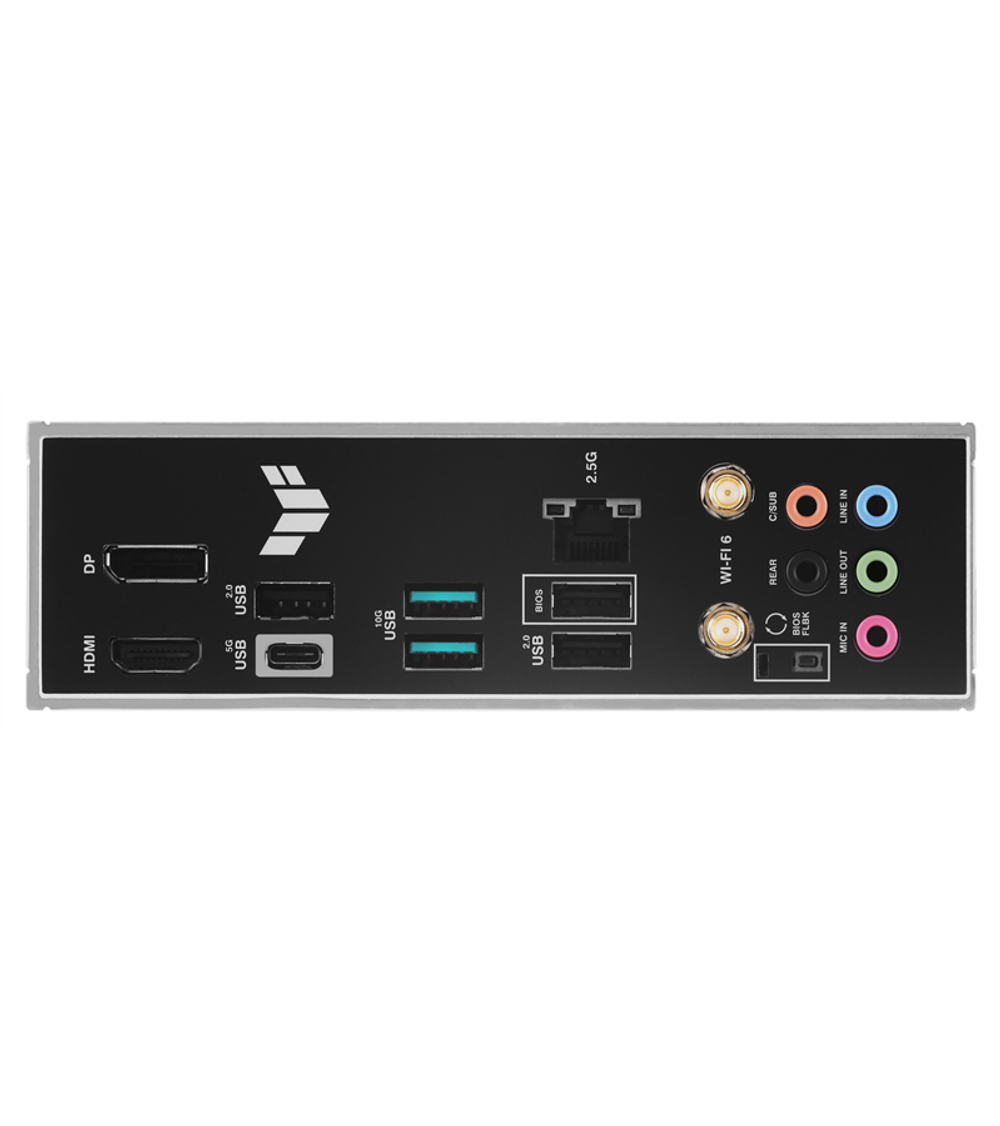 Материнская плата ASUS TUF GAMING A620-PRO WIFI, AM5, A620, 4*DDR5, 4*SATA, 2*M.2, 2*USB 3.2, 3*USB 2.0, Type-C, 2*PCIx16, 2*PCIx1, DP+HDMI, ATX; 90MB1FR0-M0EAY0