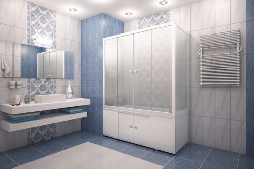 Душевая ширма на ванну "Купе"