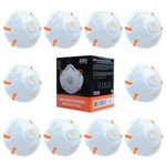 Респиратор одноразовый противопыльный с клапаном выдоха RoxelPro 731325 ROXTOP 02V FFP2 (10 шт)