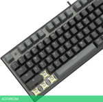 Клавиатура A4Tech Fstyler Neon черный (FS100)
