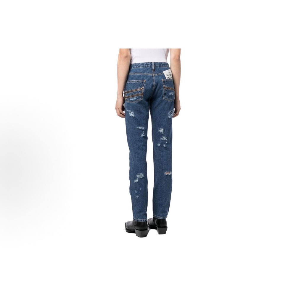 Джинсы Vivienne Westwood Mid-Rise Straigh-Leg