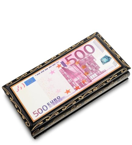 Народные промыслы ШК-11/ 5-R Шкатулка-купюрница в технике декупаж (8х17х4)