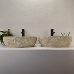 Раковина из мрамора ПАРА! Erozy Cream EM-63034 51*39*15 108