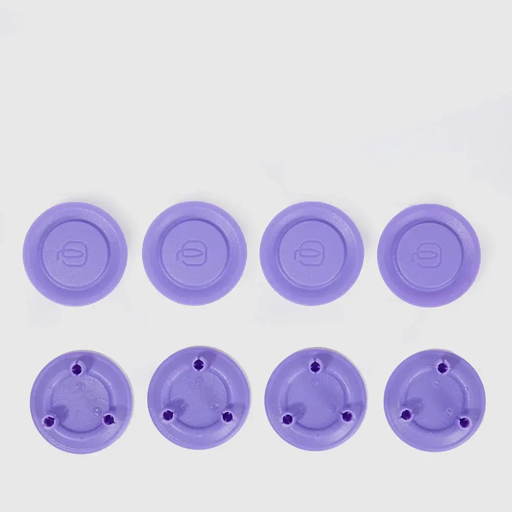 Набор из 8 колпаков на колеса чемодана/Purple