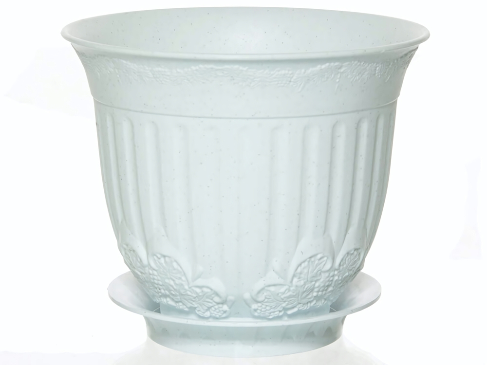 Кашпо Европа 0,3л белое