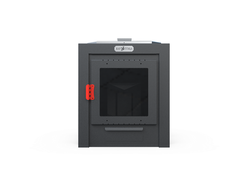 Банная печь Душа- 15 Сетка Высечка Закрытая Каменка панорама