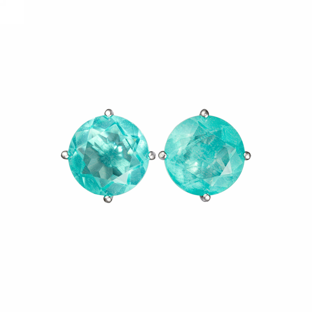 Серьги пусеты De Fete Paraiba XS