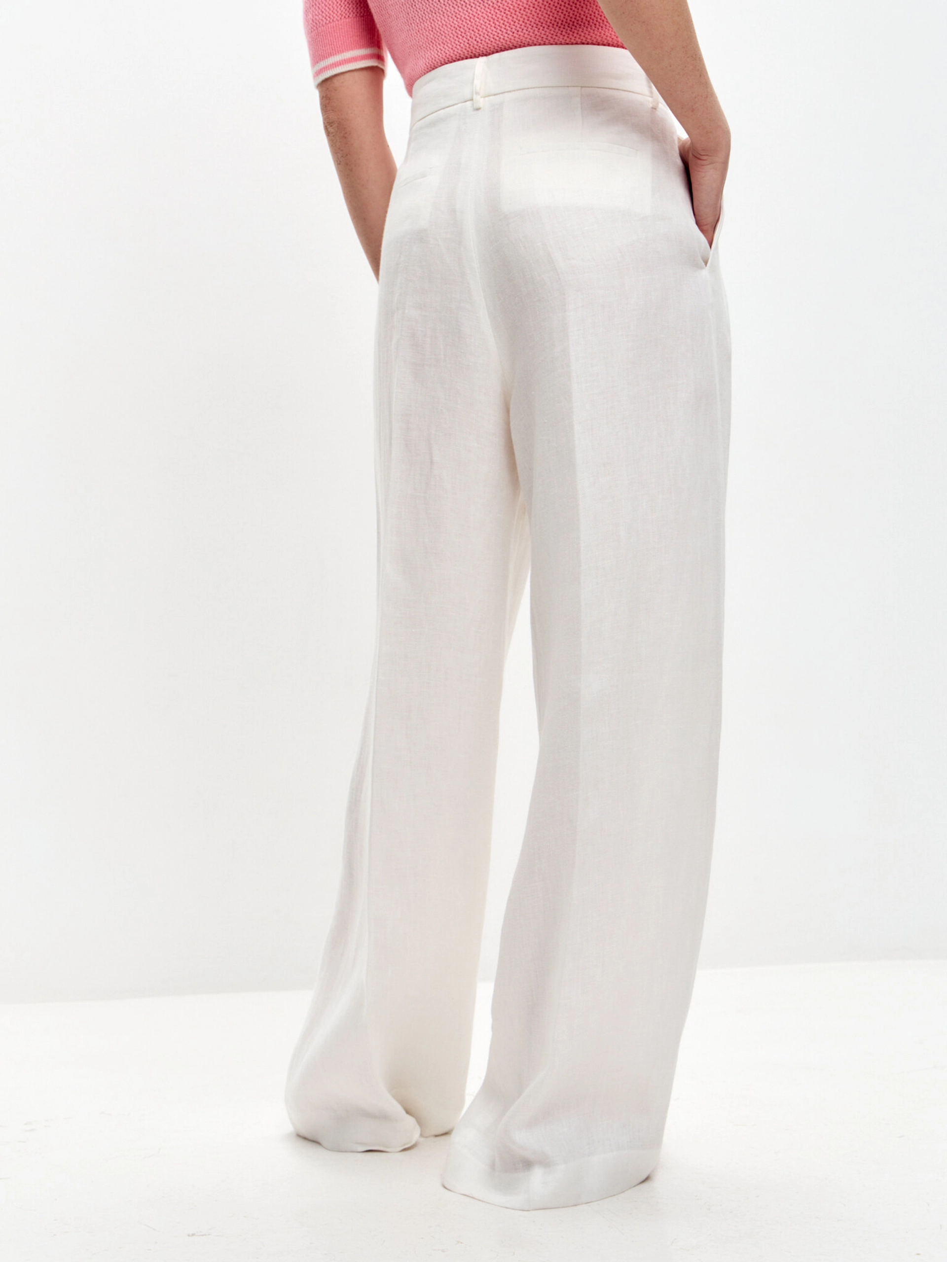 Льняные брюки