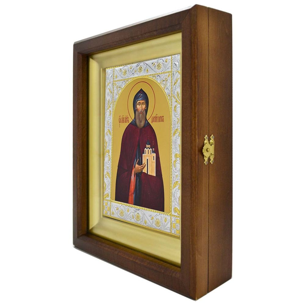 Икона Даниила Московского, писанная в монастыре.