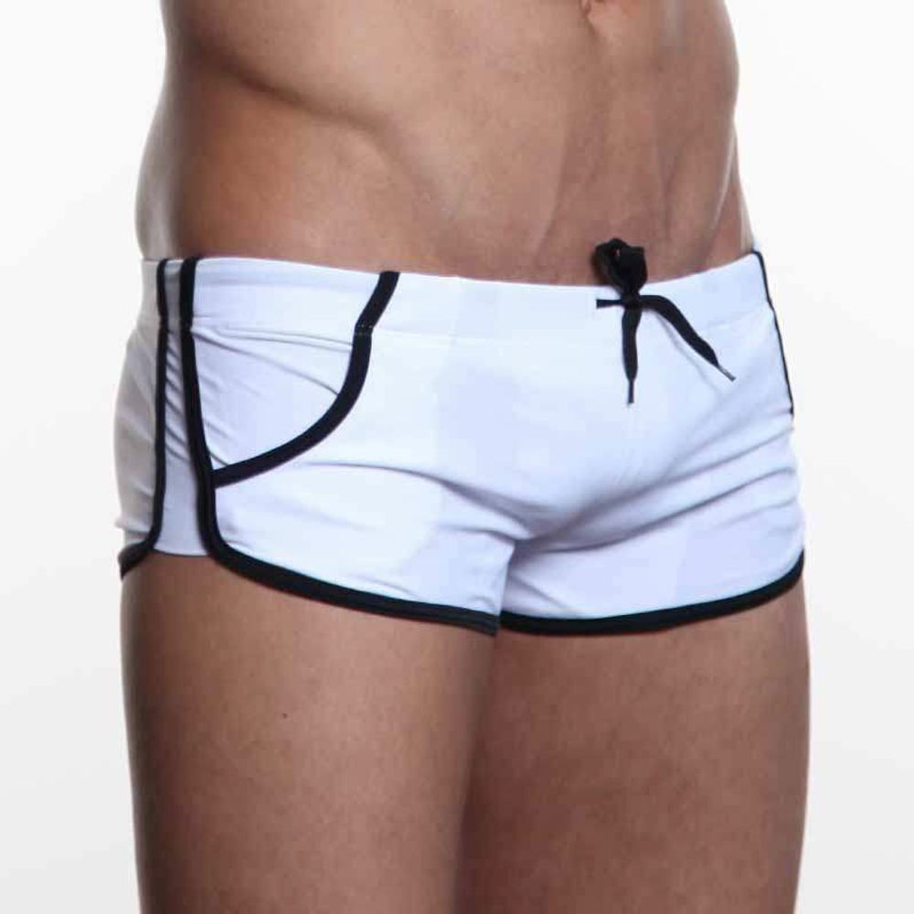 Мужские плавки белые SEOBEAN Swimsuit Trunk White