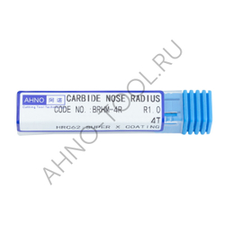 Фреза твердосплавная   6мм (L=50, l=16, хв=6) Z4 35° по закаленной стали, с радиусной фаской BRHM-4R-D6.0R1.0 AHNO