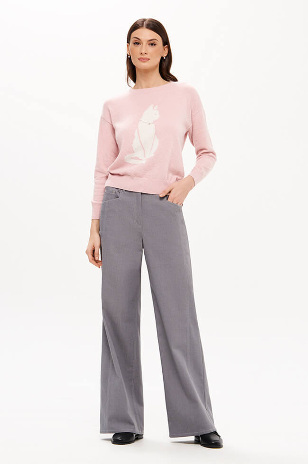 23397 Джемпер женский (розовый)