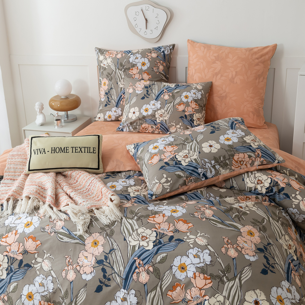 Комплект постельного белья Люкс Сатин 100% хлопок A326