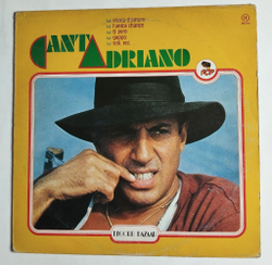 Винтажная виниловая пластинка LP Adriano Celentano Cantadriano (Italy 1980)