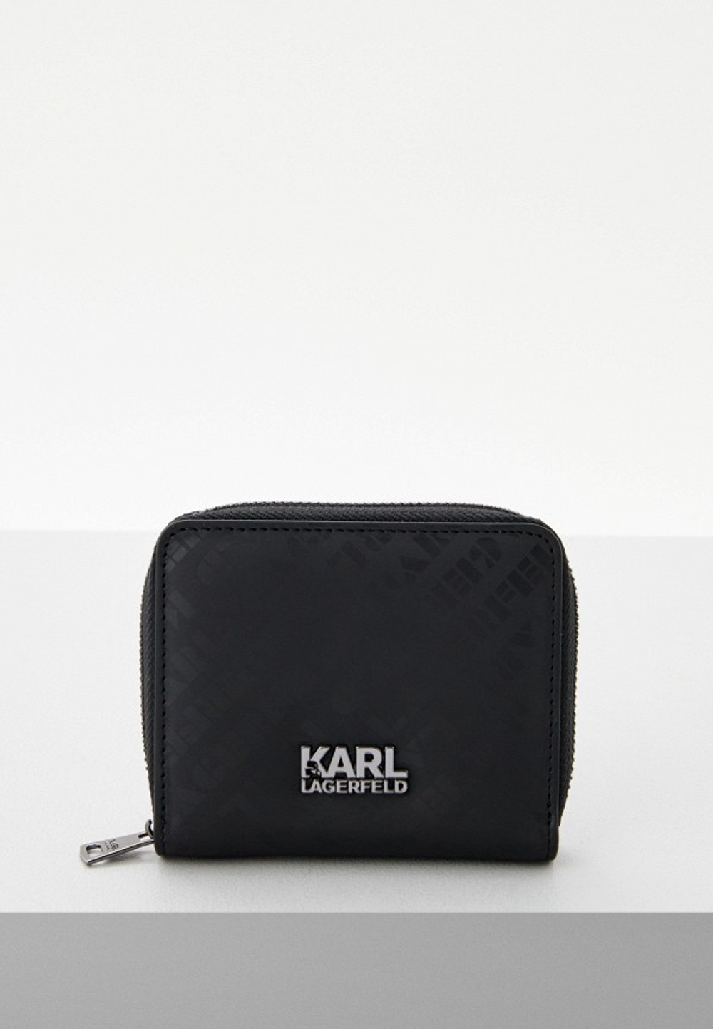 Кошелек мини LAGERFELD 805412 черный профиль карл