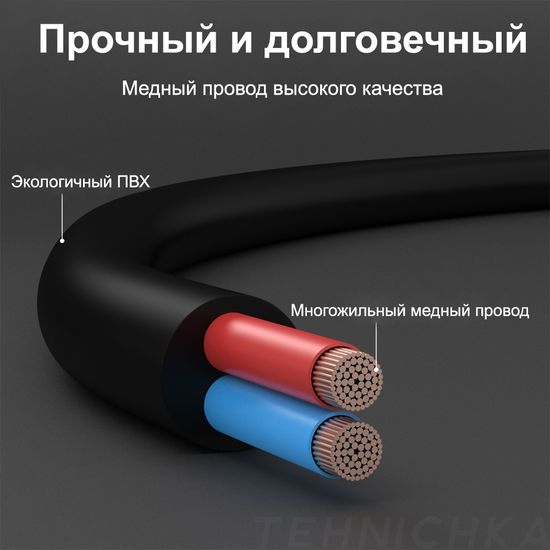 Удлинитель кабеля питания 12В для wifi камеры 10 м. Удлинитель питания 12В для IP камер