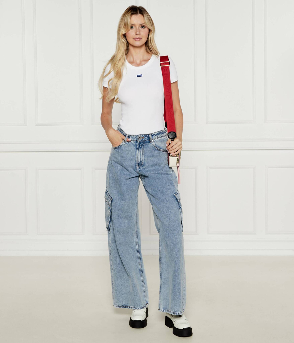 Футболка Easy Hugo Blue - белый(50523924)