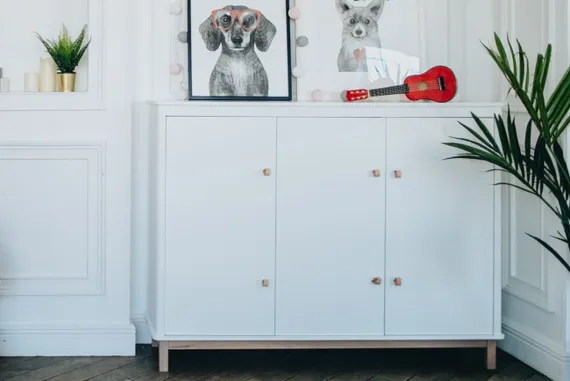 Шкаф Ellipse Classic низкий Белый