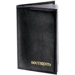 Обложка для автодокументов STAFF "Profit", экокожа, "DOCUMENTS", черная, 237181