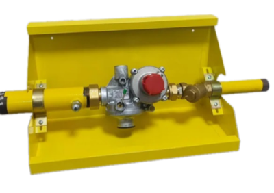 Шкаф для газораспределительного пункта ПЛ линейный (желтый)