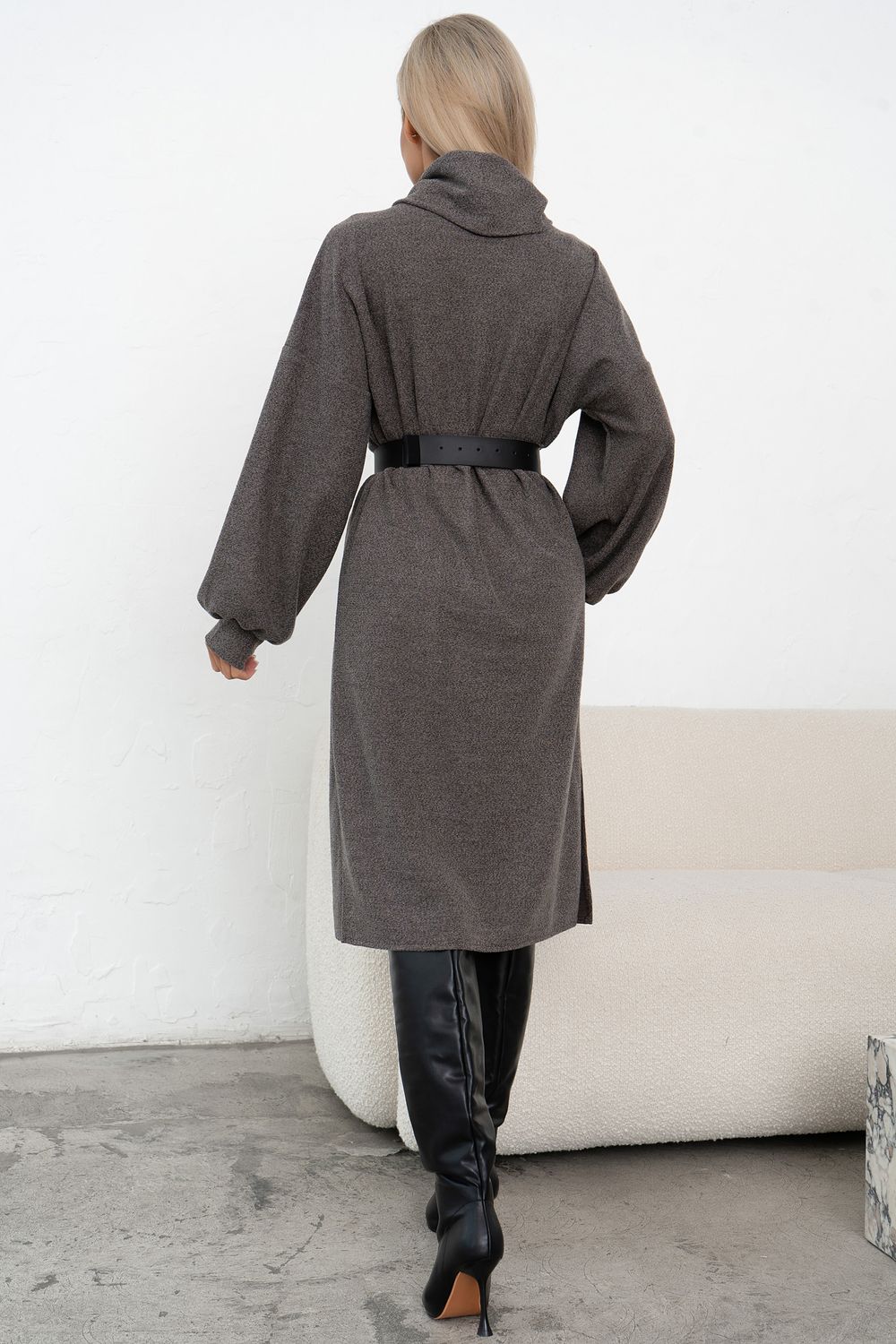 Платье Демия (мокко)-50р-р Р11-1223/3 Nikol