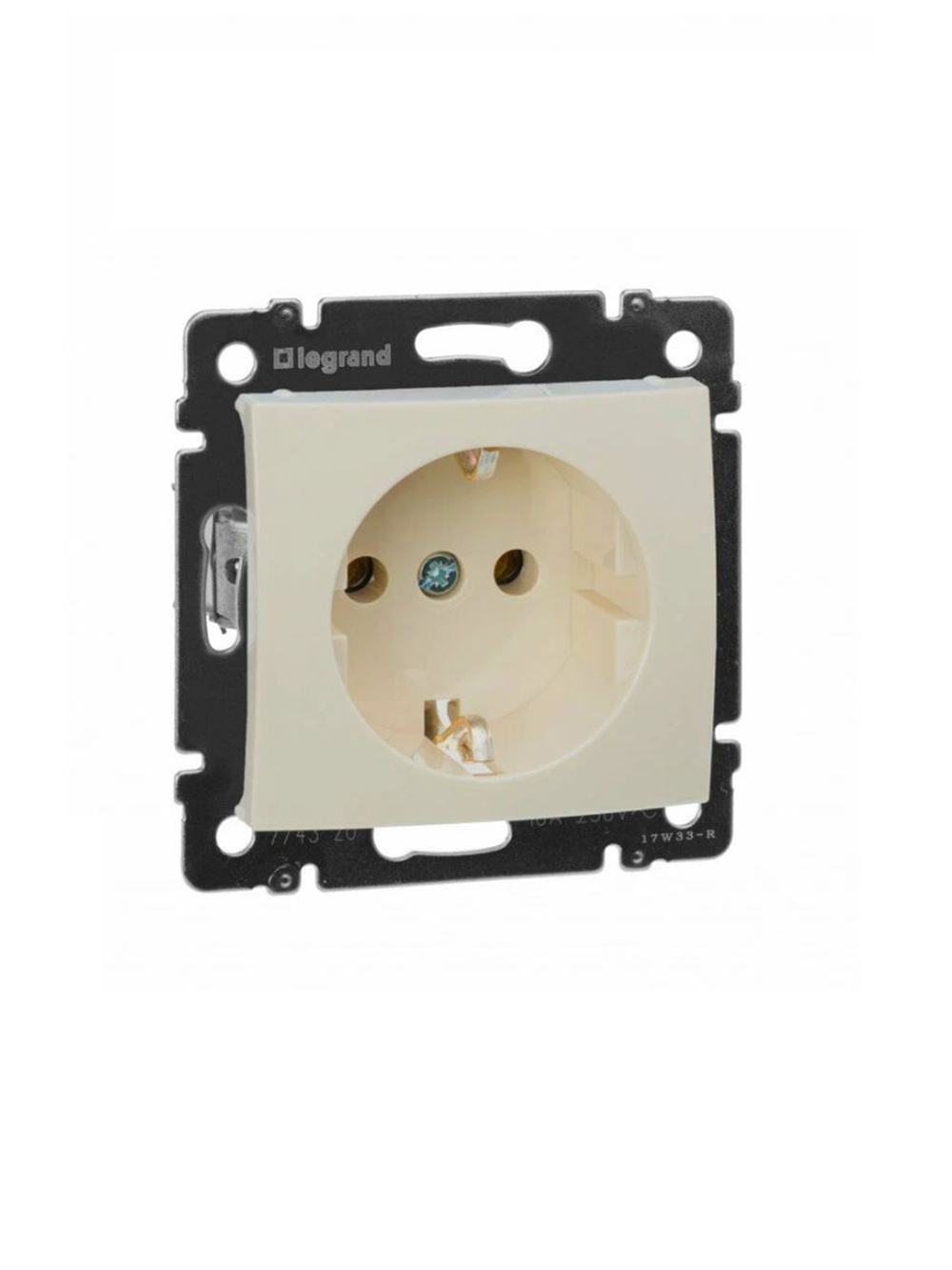 Legrand розетка 4320 с рамкой 3 с/к