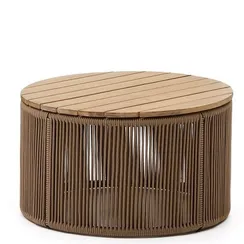 Журнальный столик Dandara Ø60х35 см бежевый