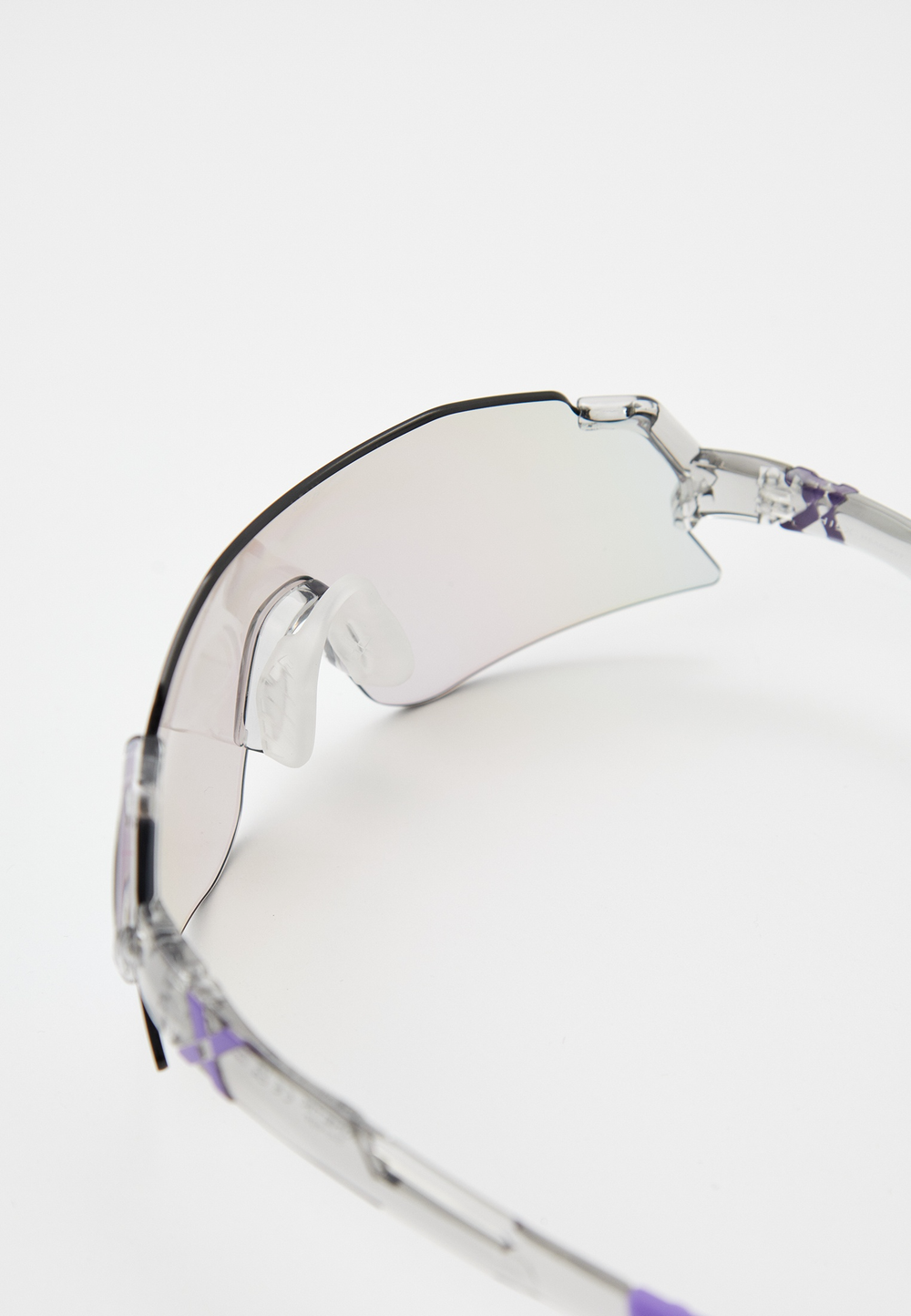 Спортивные очки HILX Savage 2.0 Shiny Crystal Grey Purple / Photochromic Purple Mirror Lens