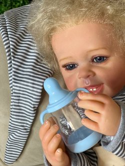 Кукла Реборн виниловая 55см в пакете (FA-325)