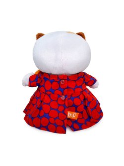 Мягкая игрушка Ли-Ли Baby в платье с оранжевым бантом 20 см