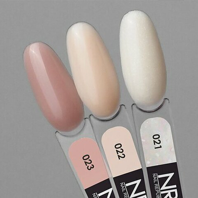 NR Rubber Base Cover 021 - Камуфлирующая база с шиммером, 10мл