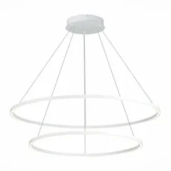 ST605.503.91 Cветильник подвесной SMART ST-Luce Белый/Белый LED 1*91W 2800-6500K AURA