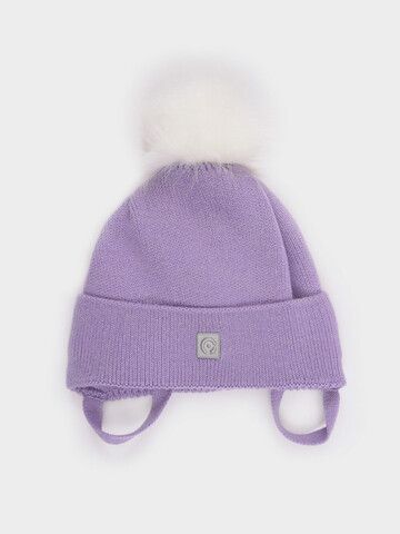 шапка  для девочки  КВ 20395/ш/светло-сиреневый