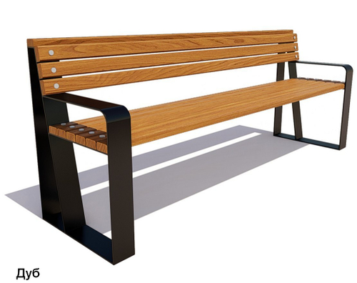 Скамейка уличная Отдых, Лиственница