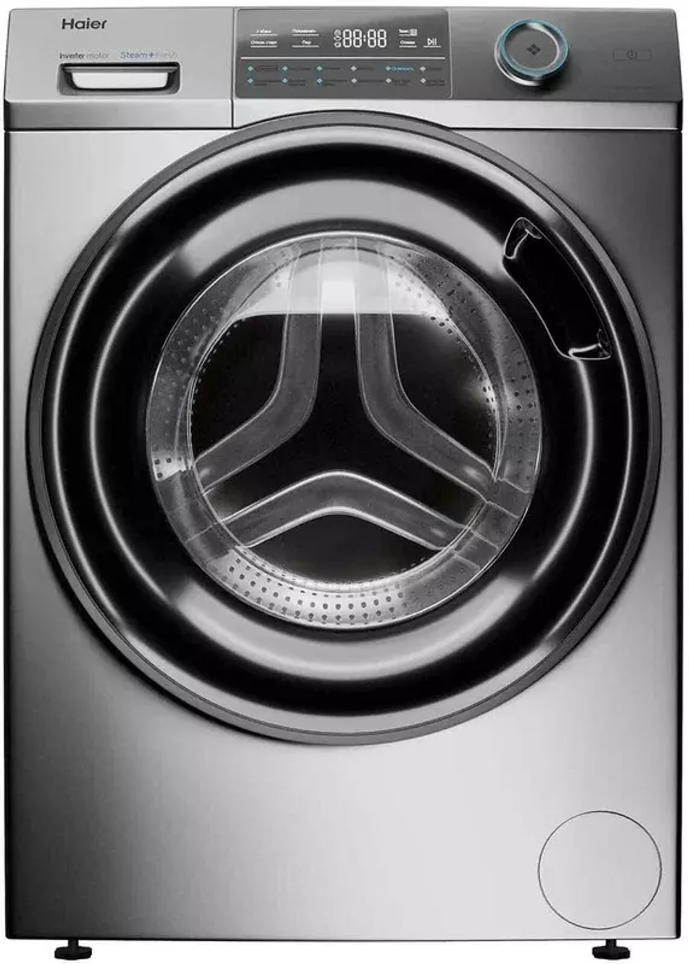 Стиральная машина Узкая Haier HW70-BP12969BS Silver (NEW)