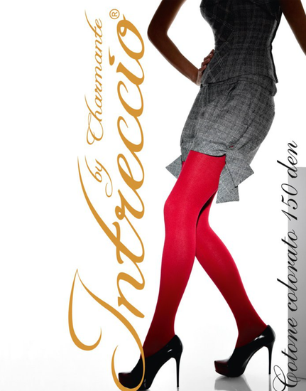 Колготки женские классические CHARMANTE COTONE COLORATO 150