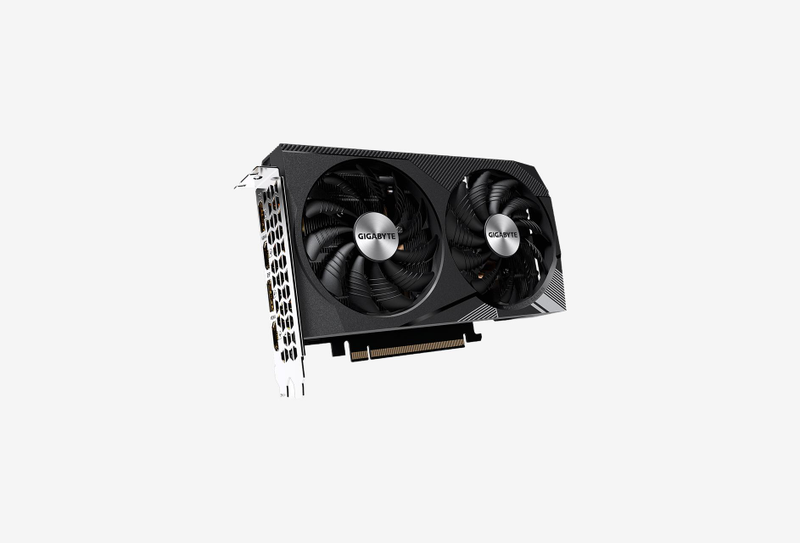 Видеокарта NVIDIA GeForce RTX 3060 Gigabyte 12Gb (GV-N3060WF2OC-12GD)