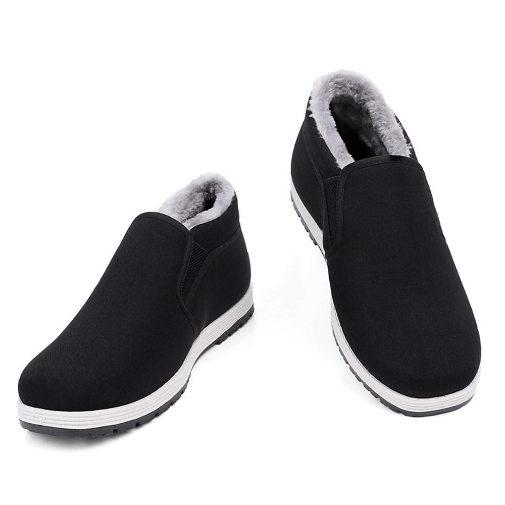 QIANGREN 3515 Men"s Casual Shoes Men"s Black